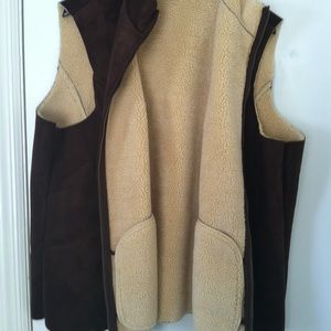 Lands End Sherpa Vest